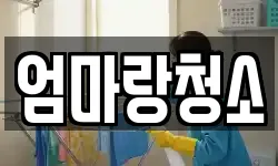 엄마랑청소