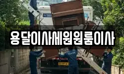 용달이사세원원룸이사