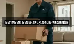 용달1톤용달차,용달이사,1톤트럭,원룸이사,반포장이사화물