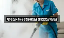 특수청소고독사유품정리화재청소쓰레기집청소사무실청소