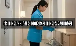 홍에어컨서비스울산에어컨수리에어컨청소냉매충전