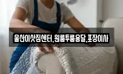 울산이삿짐센터,원룸투룸용달,포장이사
