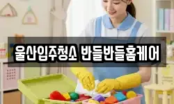 울산입주청소 반들반들홈케어