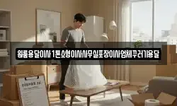 원룸용달이사1톤소형이사사무실포장이사업체꾸러기용달