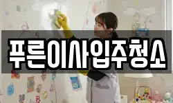 푸른이사입주청소
