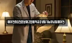 에어컨청소전문분해고압세척공조냉동기능사남동에어컨