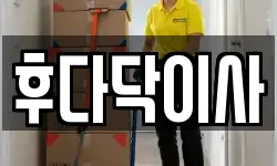후다닥이사