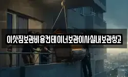이삿짐보관비용컨테이너보관이사실내보관창고