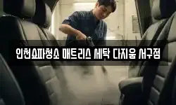 인천쇼파청소 매트리스 세탁 다지움 서구점