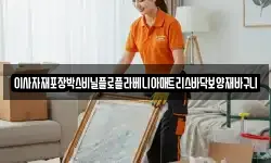 이사자재포장박스비닐플로플라베니아매트리스바닥보양재바구니