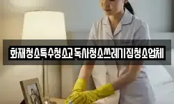 화재청소특수청소고독사청소쓰레기집청소업체