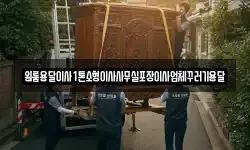 원룸용달이사1톤소형이사사무실포장이사업체꾸러기용달