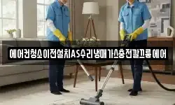 에어컨청소이전설치AS수리냉매가스충전깔끄룸에어