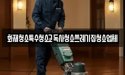 화재청소특수청소고독사청소쓰레기집청소업체