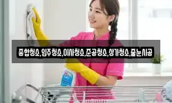 종합청소,입주청소,이사청소,준공청소,상가청소,줄눈시공