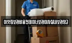 이삿짐보관비용컨테이너보관이사실내보관창고