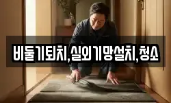 비둘기퇴치,실외기망설치,청소