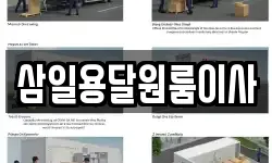 삼일용달원룸이사