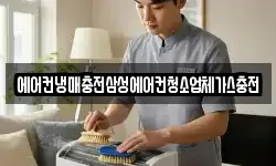 에어컨냉매충전삼성에어컨청소업체가스충전