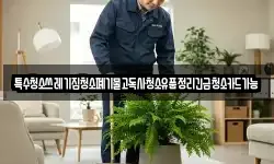특수청소쓰레기집청소폐기물고독사청소유품정리긴급청소카드가능