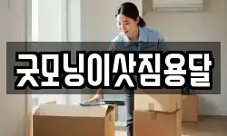 굿모닝이삿짐용달