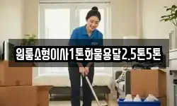 전남 나주시 노안면 이사,용달이사,포장이사,원룸이사,보관이사