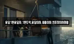전남 나주시 서내동 이사,용달이사,포장이사,원룸이사,보관이사