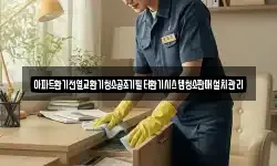 아파트환기전열교환기청소공조기필터환기시스템청소판매설치관리