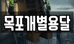 목포개별용달