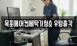 목포에어컨세탁기청소 우렁총각