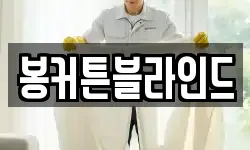 봉커튼블라인드
