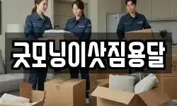 굿모닝이삿짐용달