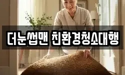 더눈썹맨 친환경청소대행