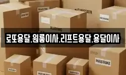 전남 완도군 금일읍 이사,용달이사,포장이사,원룸이사,보관이사