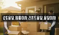 전남 진도군 고군면 이사,용달이사,포장이사,원룸이사,보관이사