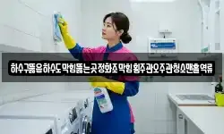하수구뚫음하수도막힘뚫는곳정화조막힘횡주관오주관청소맨홀역류