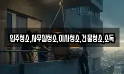 입주청소,사무실청소,이사청소,건물청소,소독
