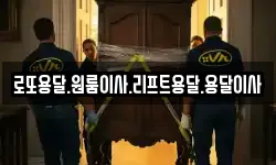 로또용달.원룸이사.리프트용달.용달이사