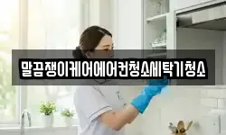 말끔쟁이케어에어컨청소세탁기청소