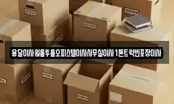 용달이사원룸투룸오피스텔이사사무실이사1톤트럭반포장이사