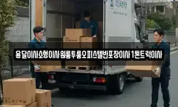 용달이사소형이사원룸투룸오피스텔반포장이사1톤트럭이사