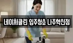 네이처클린 입주청소 나주혁신점