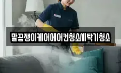 말끔쟁이케어에어컨청소세탁기청소