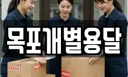 목포개별용달