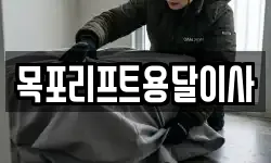 목포리프트용달이사