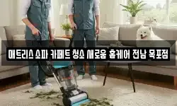매트리스 소파 카페트 청소 새로움 홈케어 전남 목포점