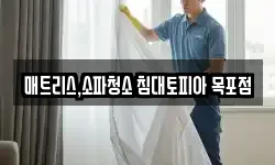 매트리스,소파청소 침대토피아 목포점