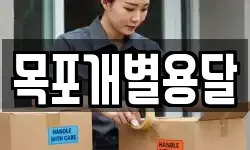 목포개별용달