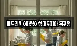 매트리스,소파청소 침대토피아 목포점