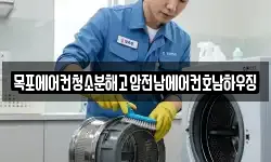 목포에어컨청소분해고압전남에어컨호남하우징
